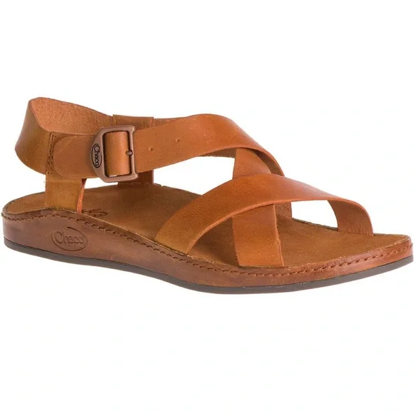 CHACOS Strappy Trail Rust Sandals Size 3 Chaco Kids-Junior ZX/1 Ecotread Burnt Orange/burgundy  main image 2